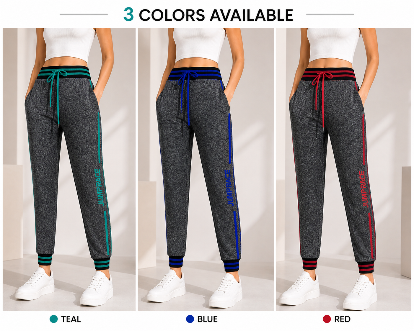Shorekraft Active Stripe Joggers