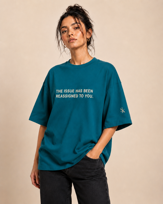 The Reassigned Issue Oversized Tee