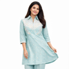 Seafoam Grace Embroidered Kurta Set