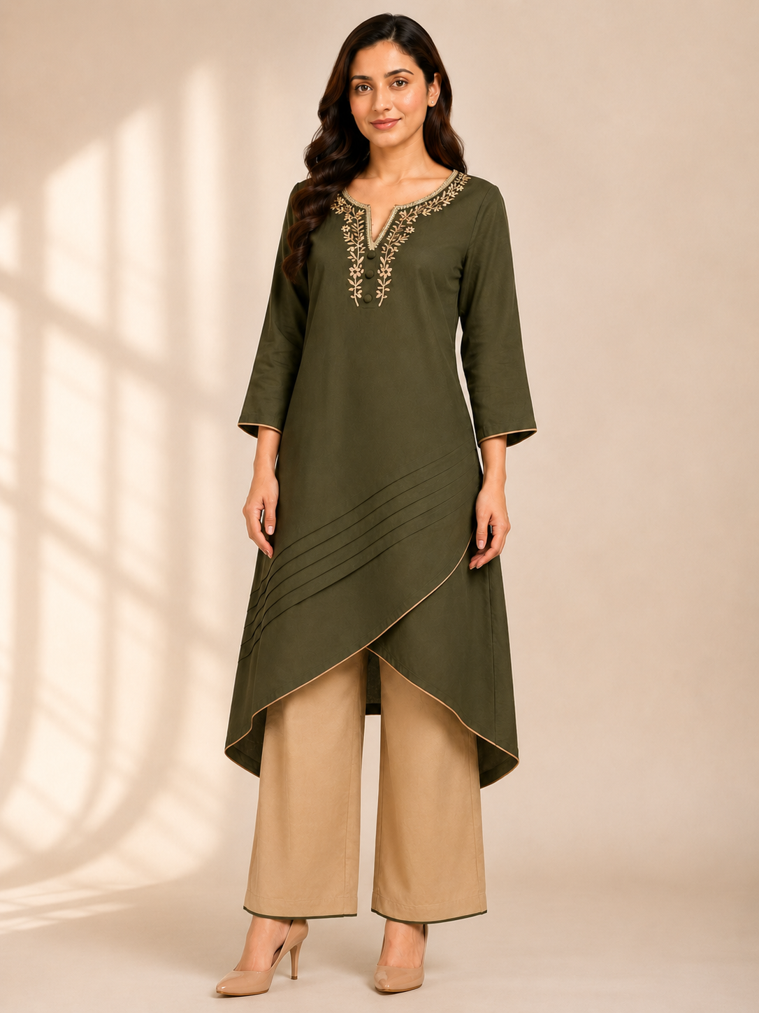 Shorekraft Signature Pleated Coord Set