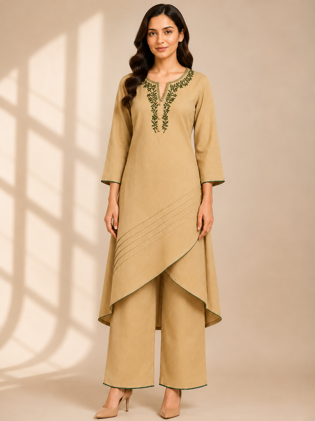 Shorekraft Signature Pleated Coord Set