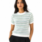 Shorekraft Retro Stripe Knit Top