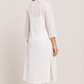 Shorekraft White Chikankari Cotton Kurti