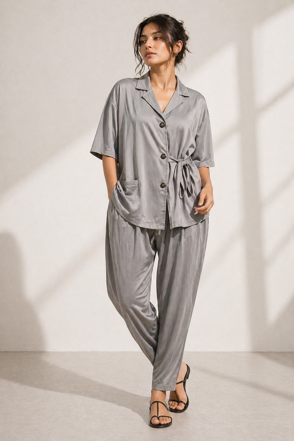 Shorekraft Relaxed Drape Co-ord