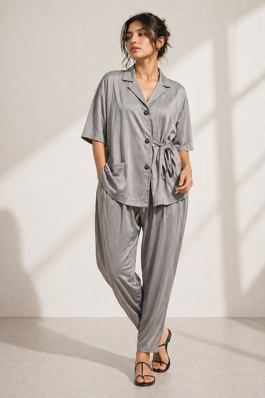 Shorekraft Relaxed Drape Co-ord