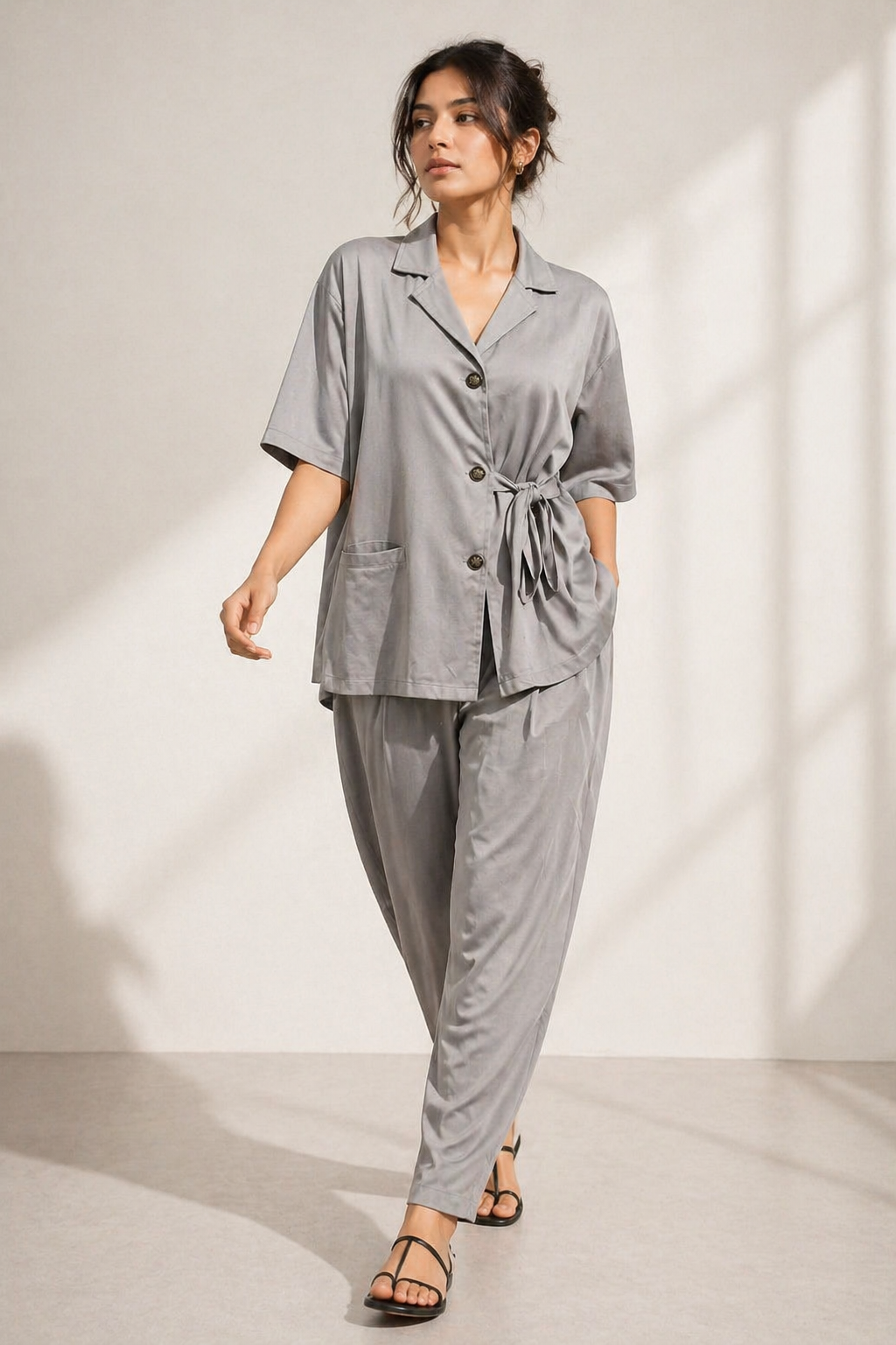 Shorekraft Relaxed Drape Co-ord