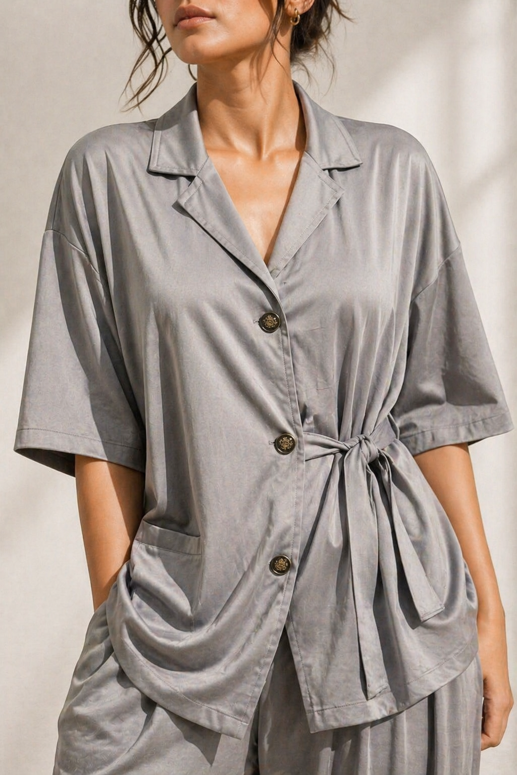 Shorekraft Relaxed Drape Co-ord