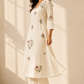 Shorekraft Ivory Bloom Kurta Set