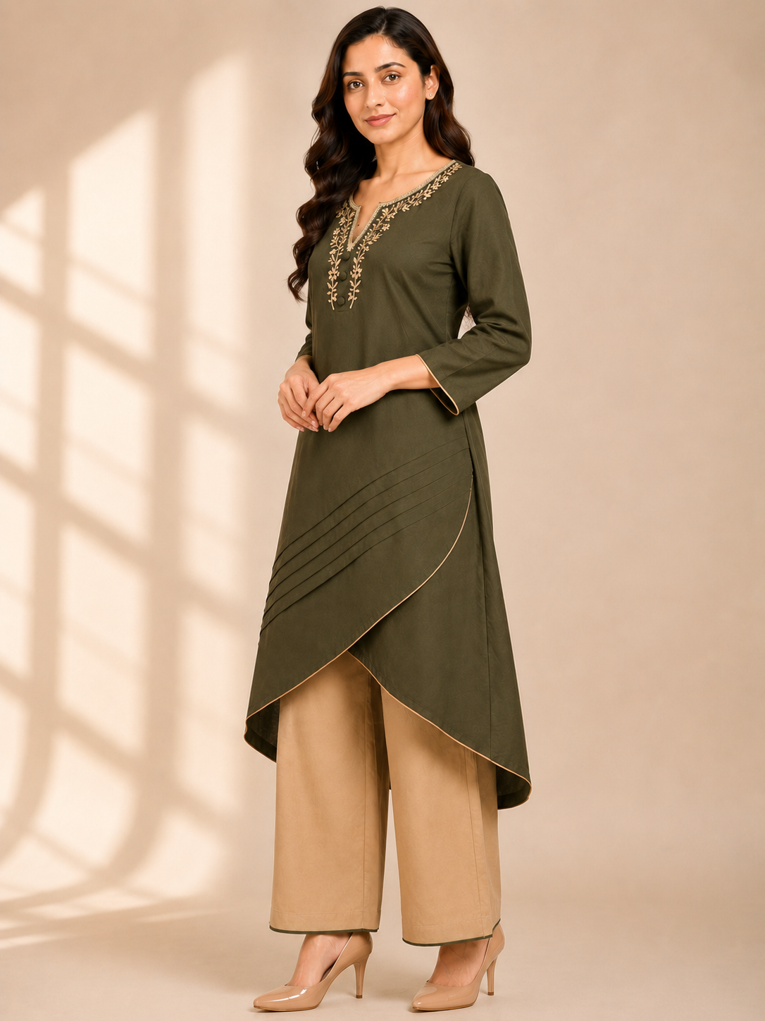 Shorekraft Signature Pleated Coord Set