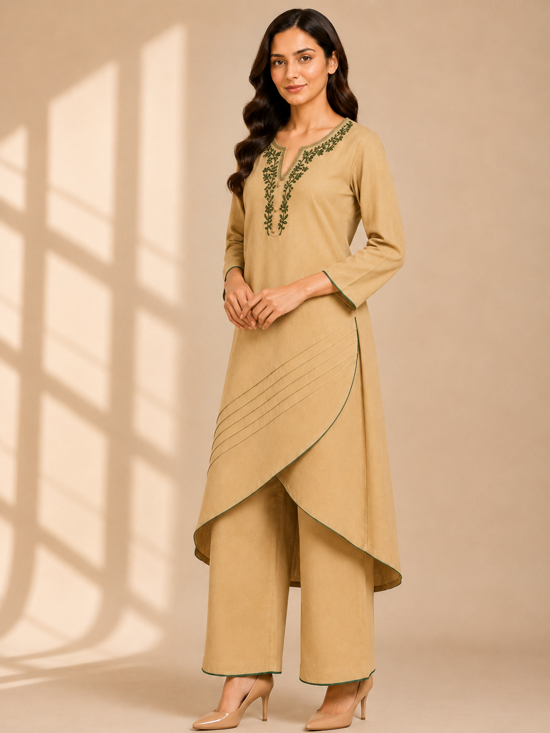 Shorekraft Signature Pleated Coord Set