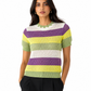 Shorekraft Retro Stripe Knit Top