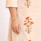 Shorekraft Hand-Painted Cotton Kurta Pant Set for Women