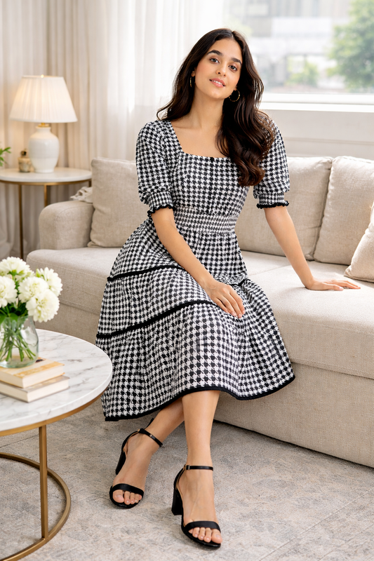 Black Party Dress for Women | Luxury Hosiery Bodycon Dress - Shorekraft