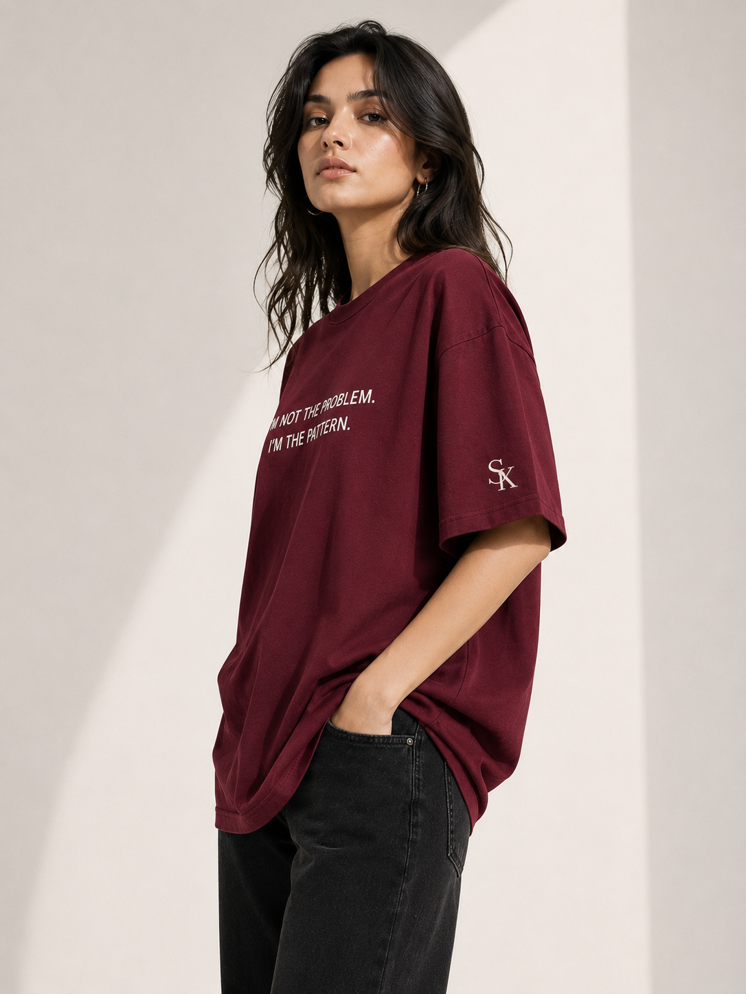 The Pattern Oversized Tee