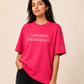 Strategic Apology Oversized Tee