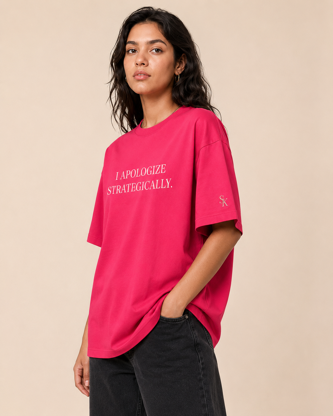 Strategic Apology Oversized Tee