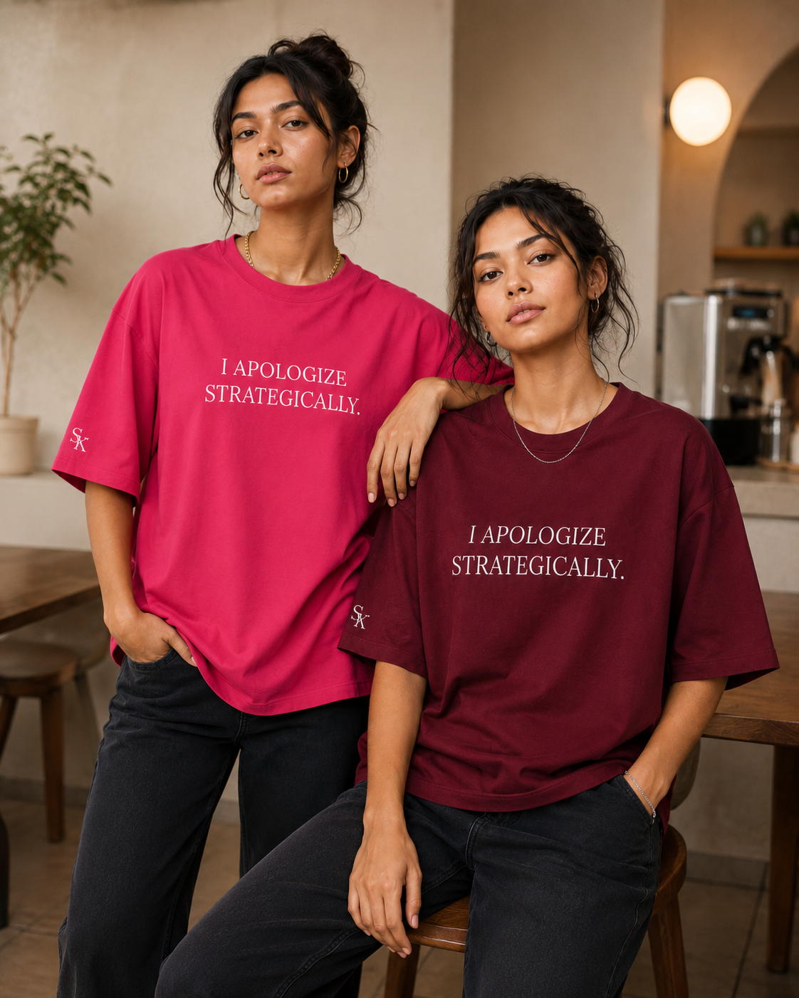 Strategic Apology Oversized Tee