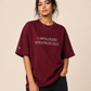 Strategic Apology Oversized Tee