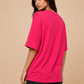 Tailored Red Flags Oversized Tee