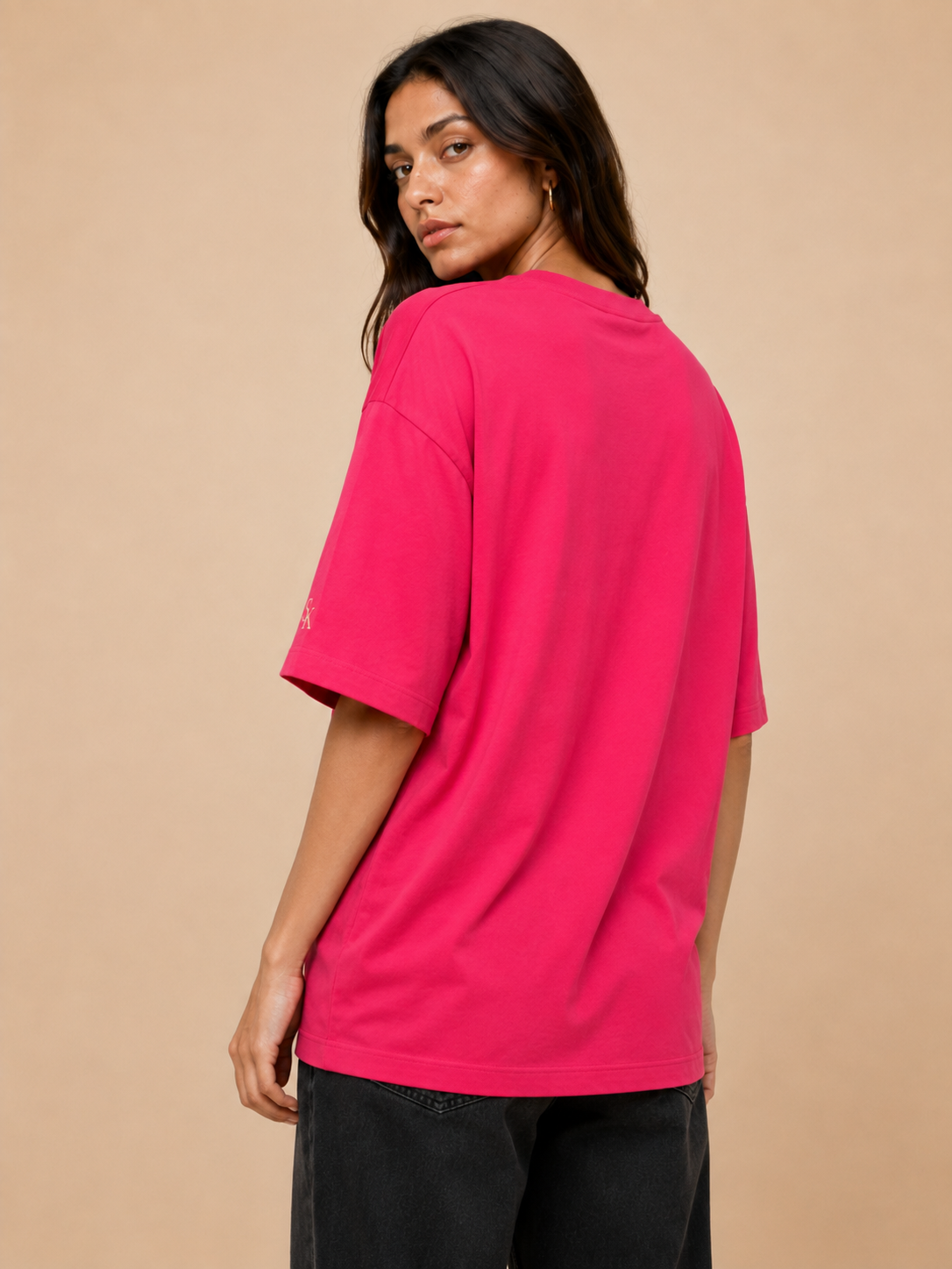 Tailored Red Flags Oversized Tee