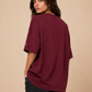 Tailored Red Flags Oversized Tee