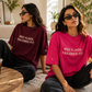 Tailored Red Flags Oversized Tee