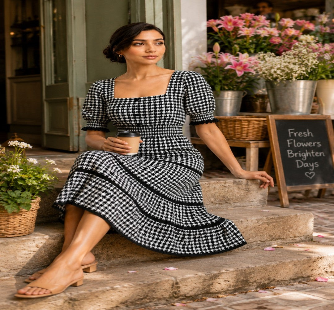 Shorekraft Noir Elegance – Black Bodycon Party Dress