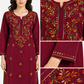 Shorekraft Floral Embroidered Kurti