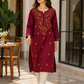 Shorekraft Floral Embroidered Kurti