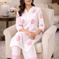 Shorekraft Pink Paisley Cotton Kurta Set for Women
