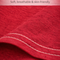 Shorekraft Red Warli Printed Cotton Flex Kurta Set for Women