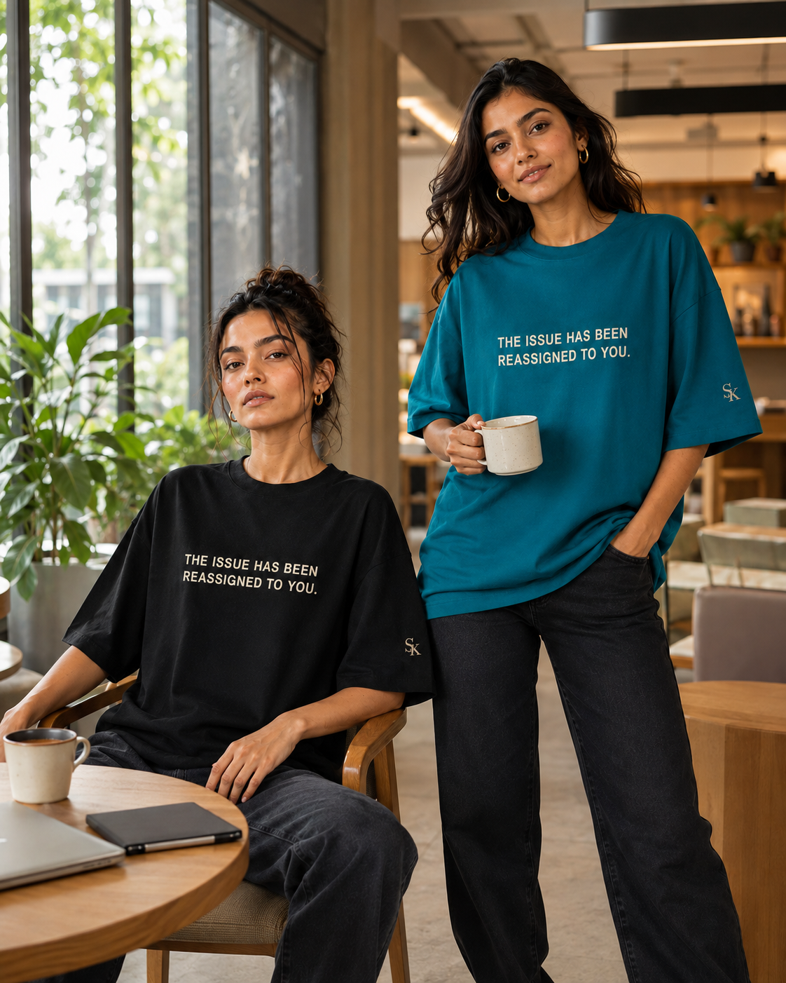 The Reassigned Issue Oversized Tee